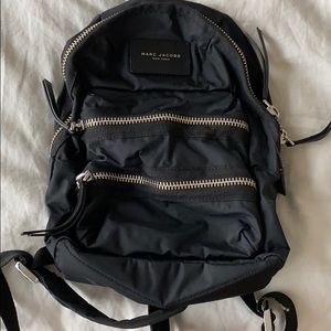 Marc Jacobs black nylon mini backpack